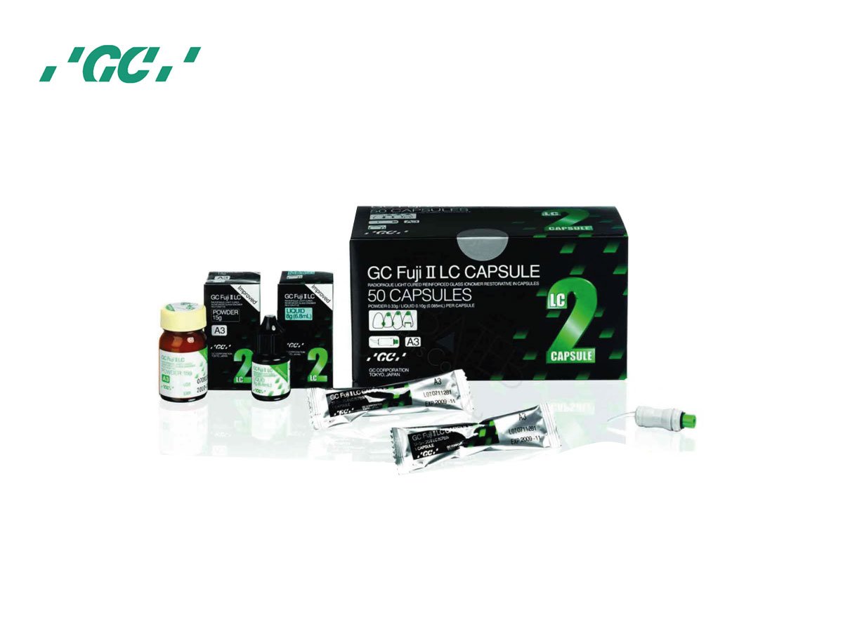 GC Fuji II LC Capsule – Verre Ionomère Restaurateur Photopolymérisable en Capsules GC Fuji II LC Capsule – Verre Ionomère Restaurateur Photopolymérisable en Capsules