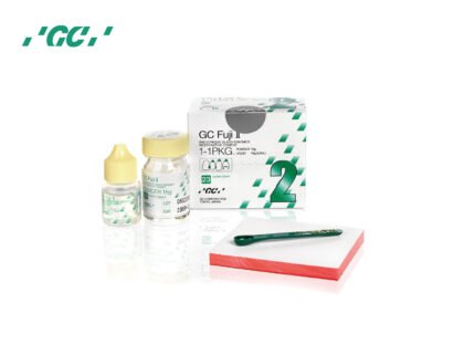 GC Fuji II – Ciment Verre Ionomère de Restauration Chémopolymérisable