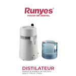 DISTILLATEUR D'EAU RUNYES DRINK