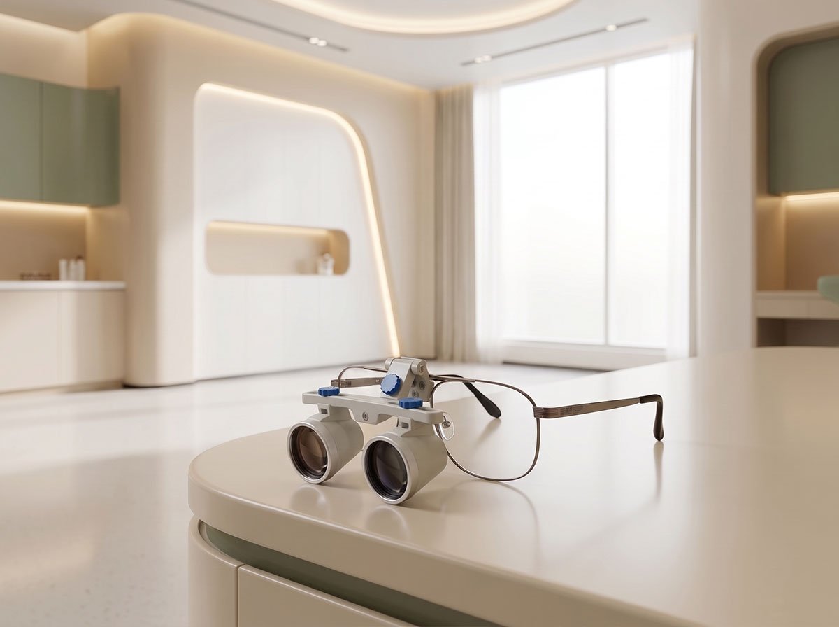 Zumax SLE – Loupes binoculaires dentaires à grossissement ×2,5, ×3 et ×3,5