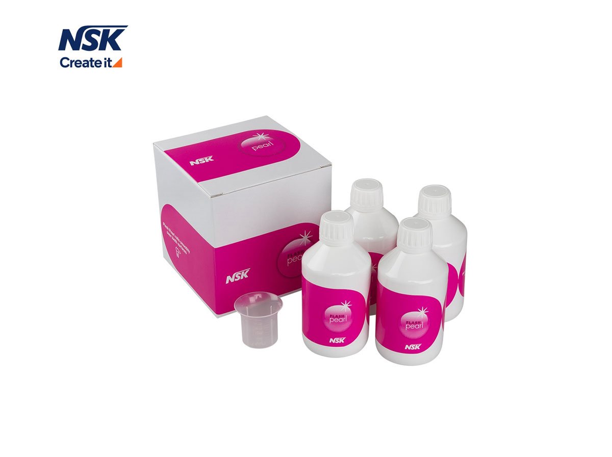 FLASH pearl™ NSK – Poudre prophylactique au calcium pour aéropolissage professionnel