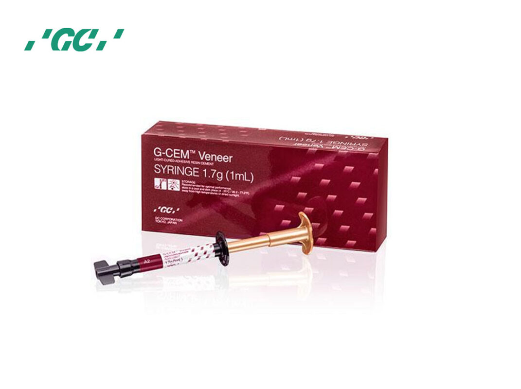 GC G-CEM Veneer – Colle composite photopolymérisable pour facettes, inlays et onlays