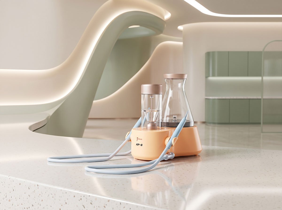 DTE AP-B – Détartreur ultrasonique & aéropolisseur 2-en-1