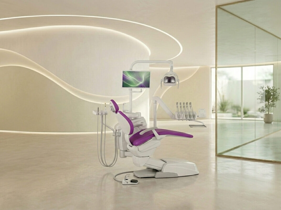 Fauteuil dentaire Castellini Puma ELI Ambidextre - équipement dentaire maroc