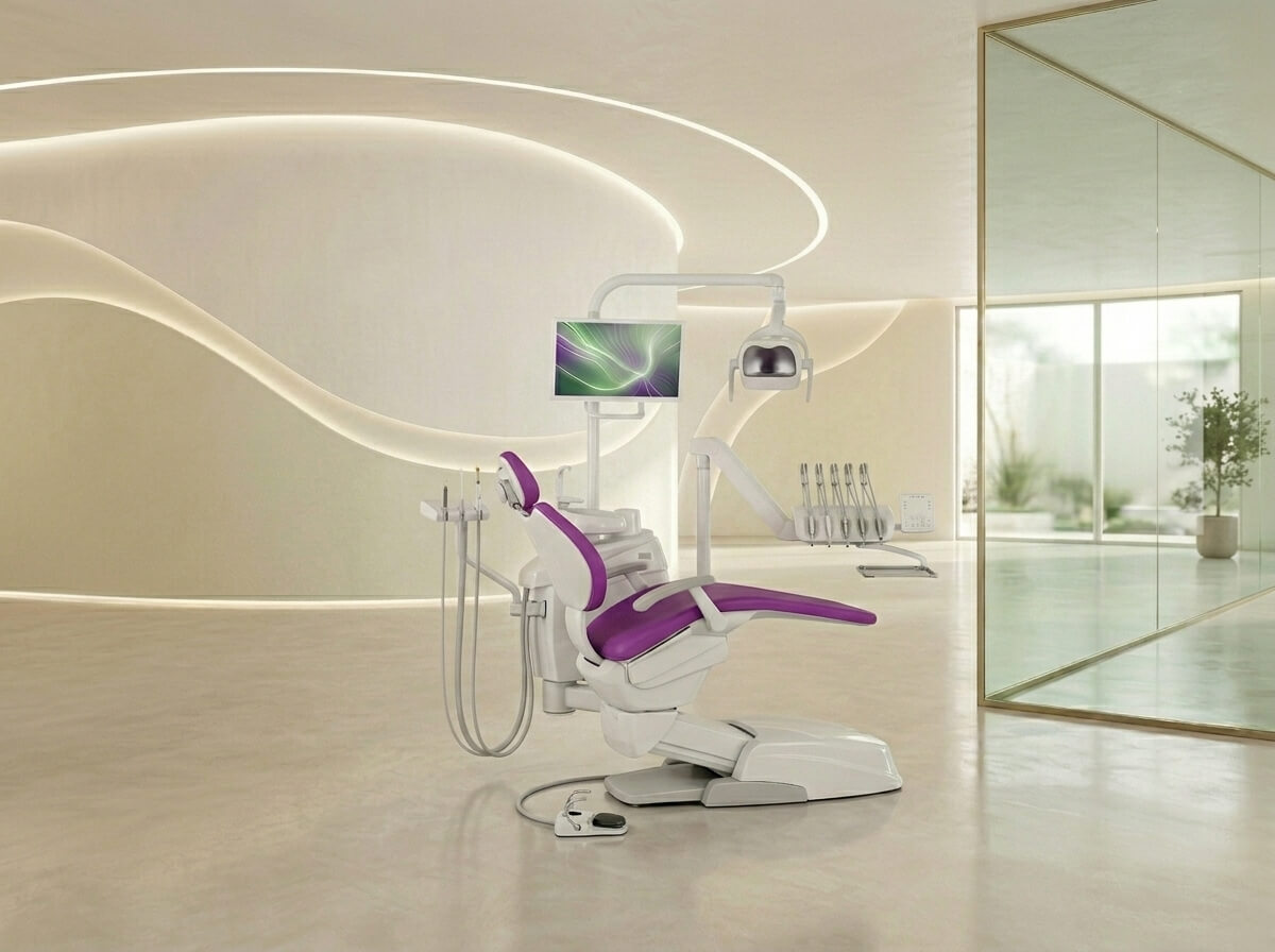 Castellini Puma ELI Ambidextre Fauteuil dentaire Castellini Puma ELI Ambidextre - équipement dentaire maroc
