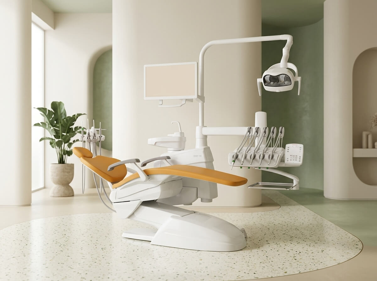 Castellini Puma ELI R Fauteuil dentaire Castellini Puma ELI R - matériel dentaire maroc Miadent