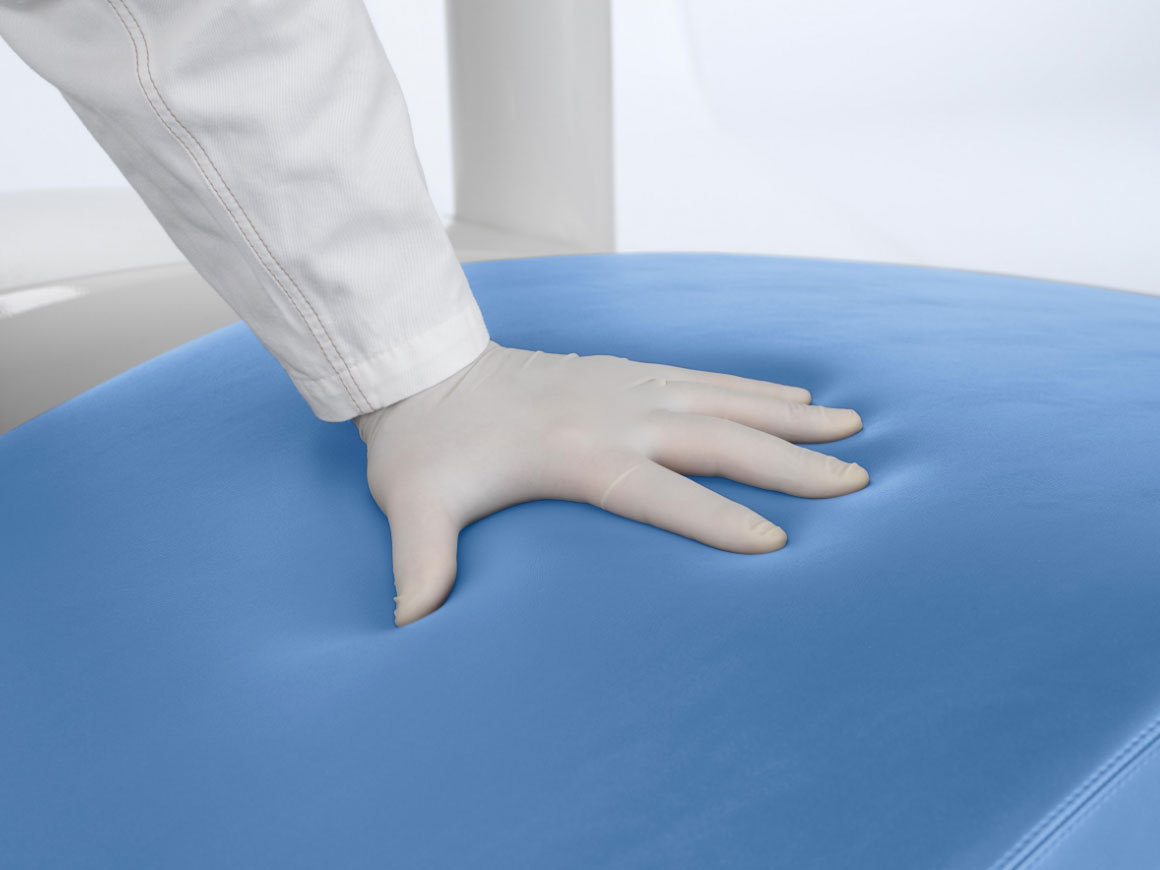 Appui-tête memory foam confort patient - matériel fauteuil dentaire maroc