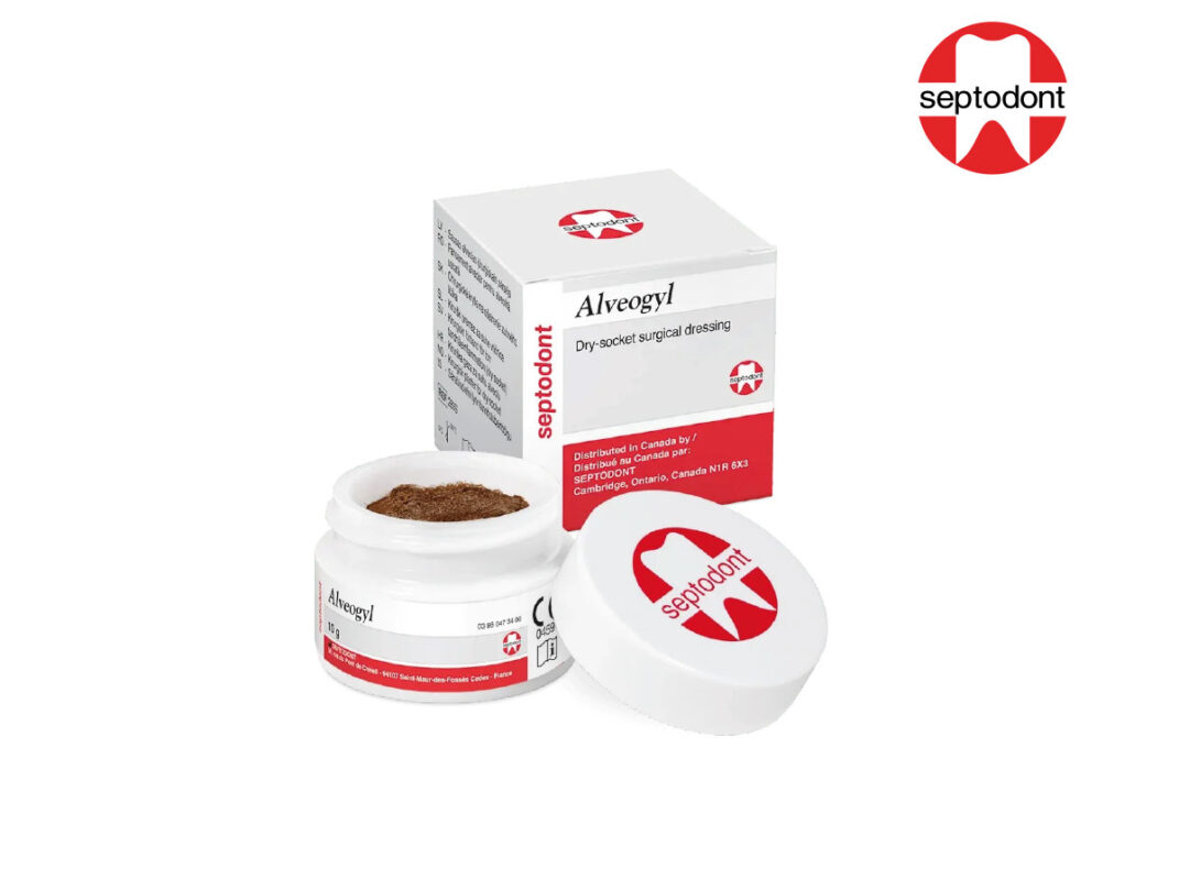 Alveogyl® Septodont – Pansement Alvéolaire pour Alvéolite Sèche