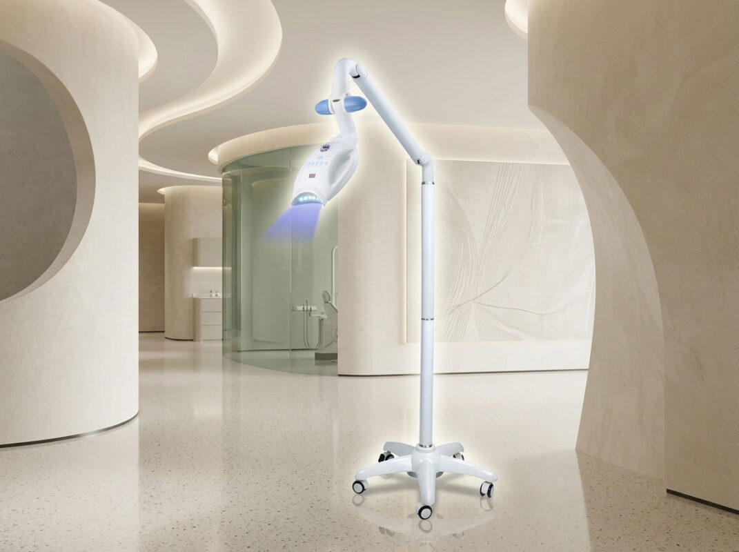 Lampe LED de Blanchiment Dentaire M-61 | Lumière Bleue & Rouge Professionnelle