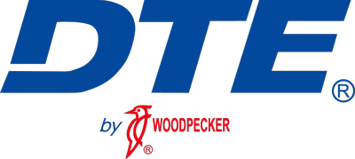 Logo DTE by Woodpeaker