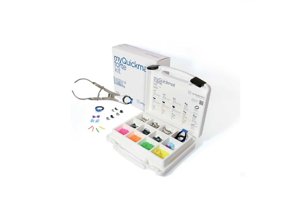 myQuickmat Forte™ Kit – Kit Professionnel Complet de Matrices Sectionnelles Classe II | Polydentia