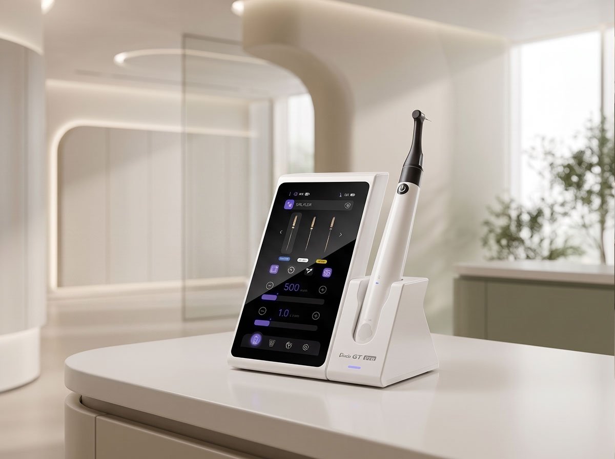 Woodpecker Endo GT Pro – Moteur endodontique avec localisateur d’apex intégré